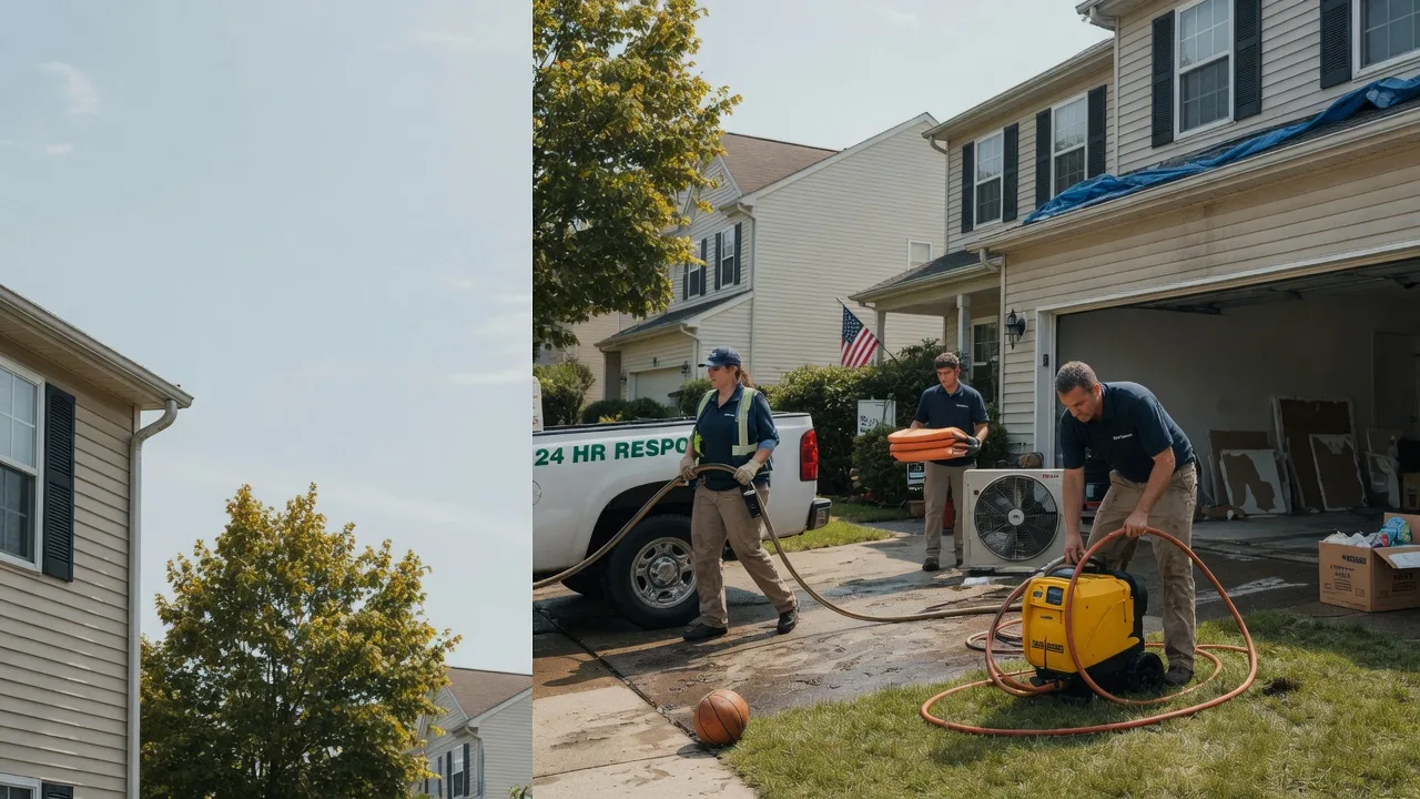 Emergency Water Damage Restoration in Bay City, WI near me